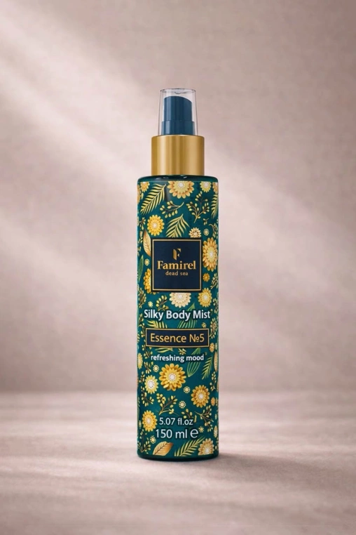 תרסיס גוף עדין בניחוח Essence No.5 לרעננות יומיומית FAMIREL