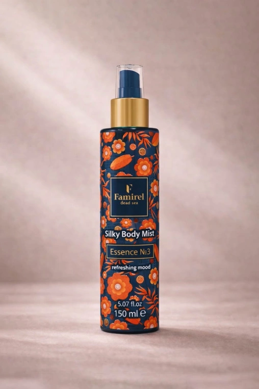 תרסיס גוף עדין בניחוח Essence No.3 לרעננות יומיומית FAMIREL